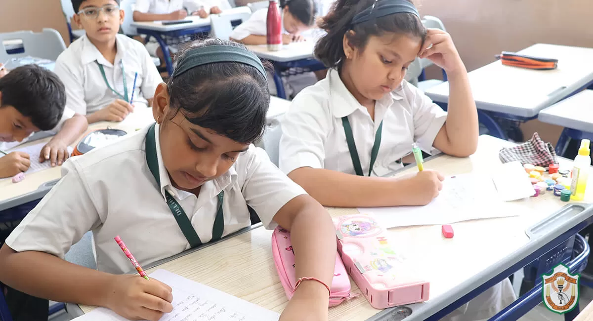 Modern classroom and academic environment at a leading school in Patna