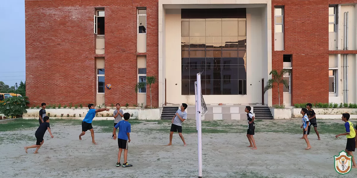 Boarding students participating in sports and extracurricular activities